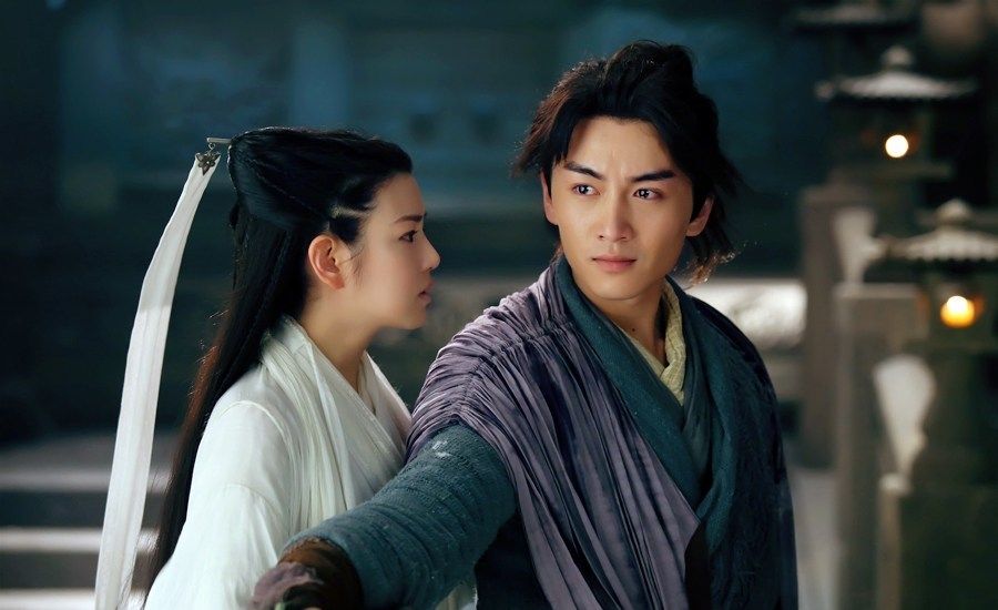 简介:神雕侠侣首曝剧照 小龙女陈妍希仙衣飘飘,分享一组陈妍希图片给