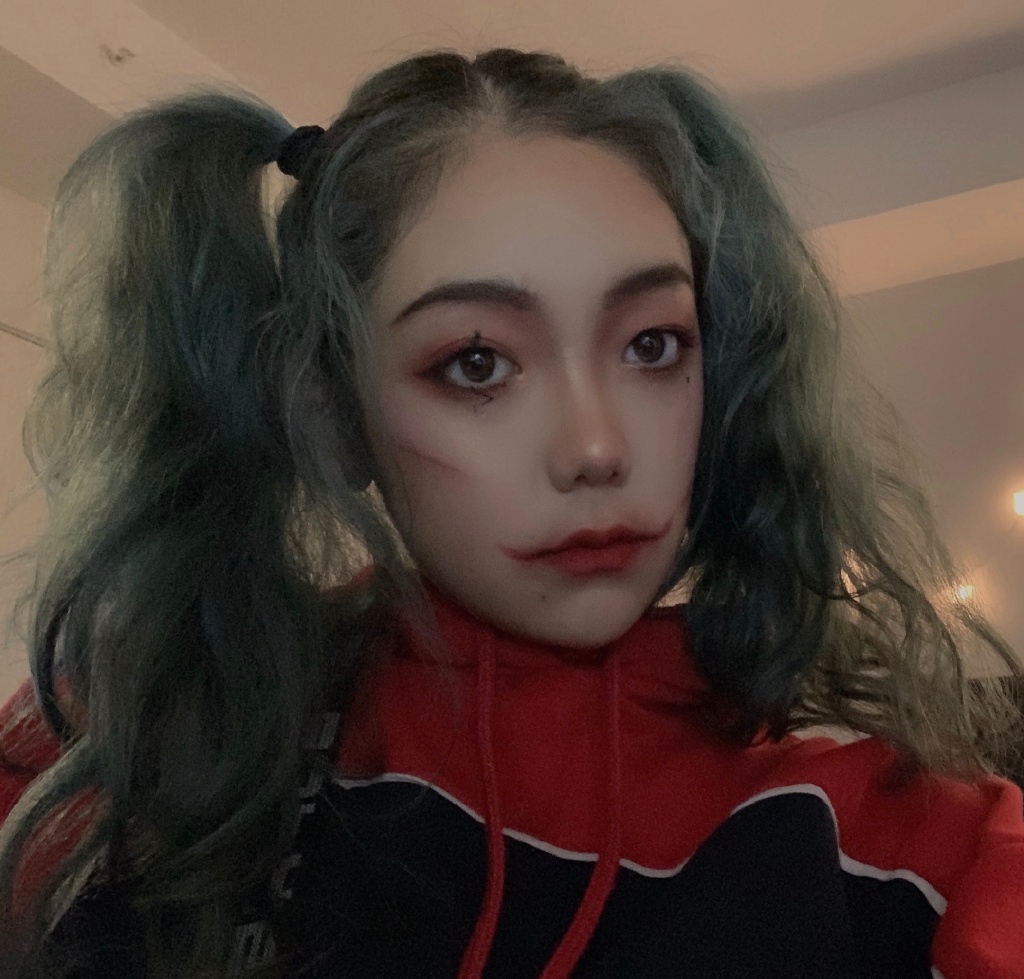 希林娜依高小丑妆写真图片33