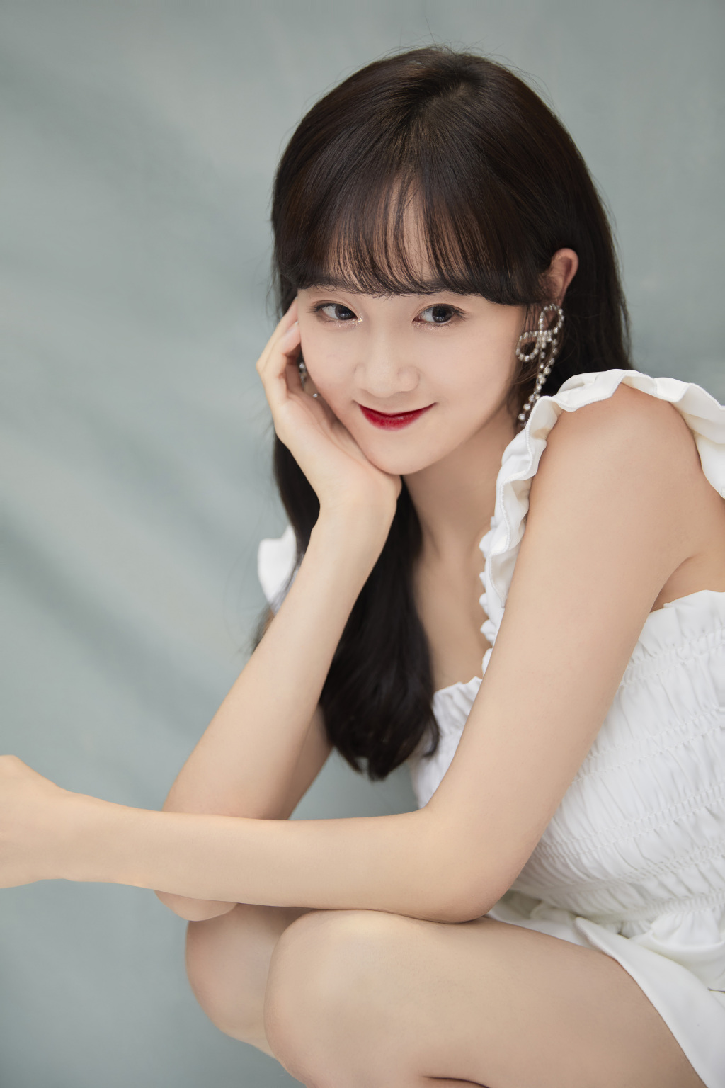 李子璇白裙少女性感写真图片26