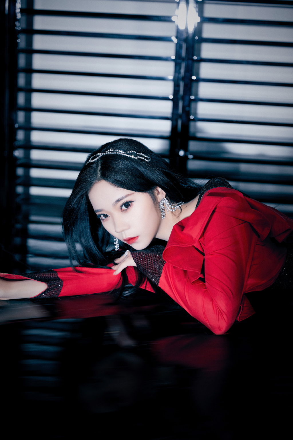 张紫宁红裙美艳性感写真图片112