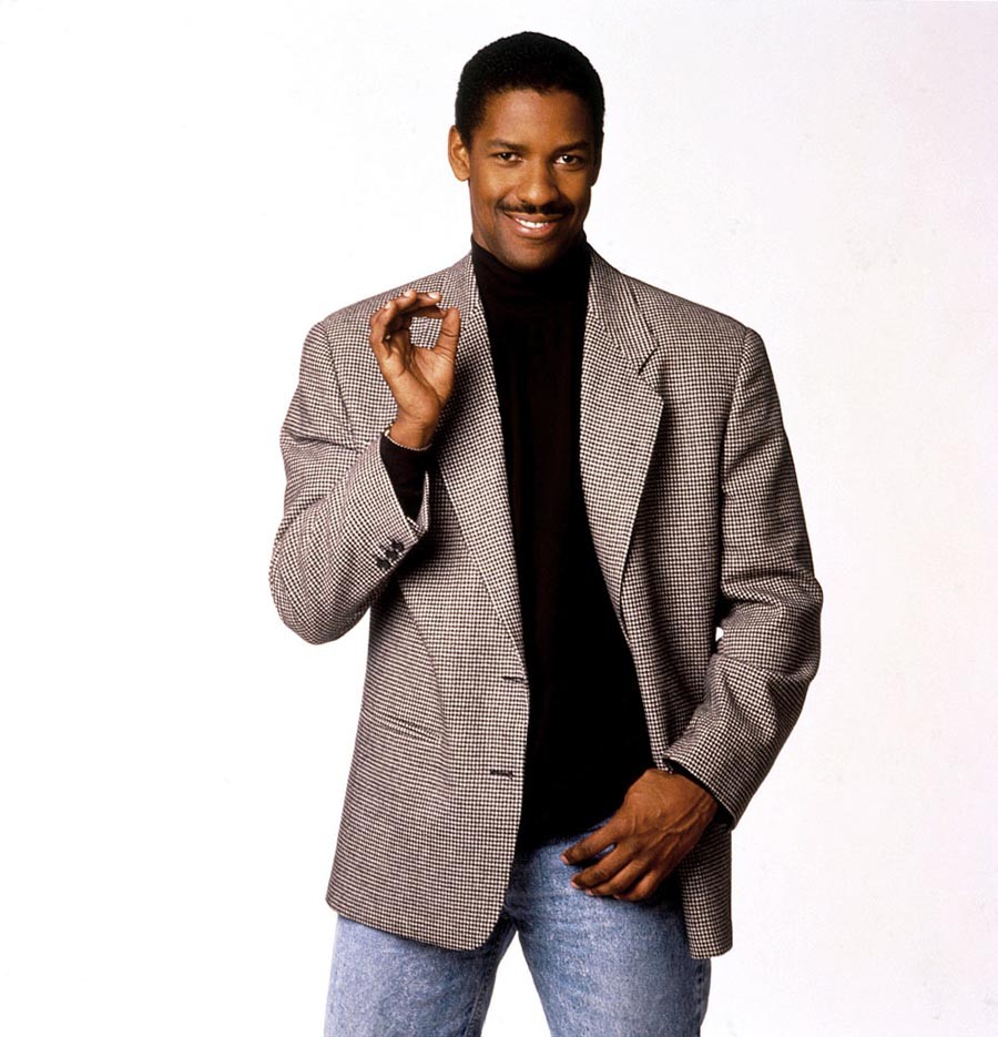 丹泽尔华盛顿黑白质感大片写真47