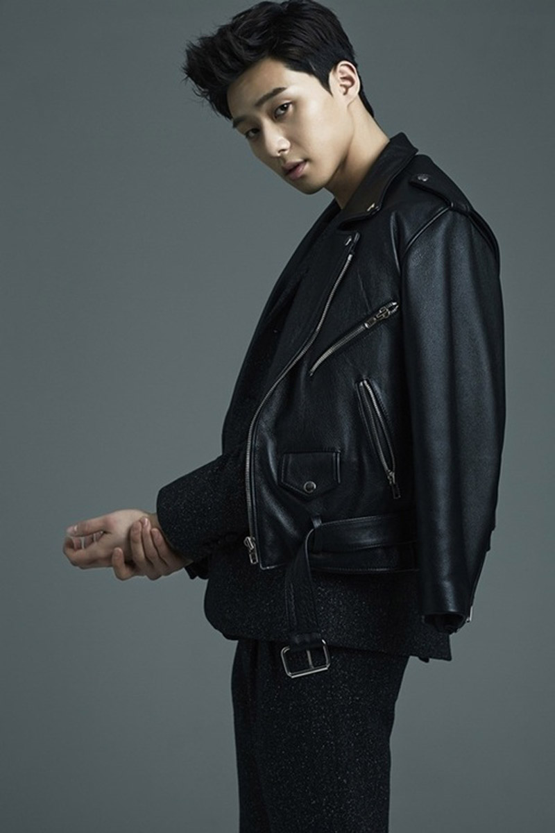 朴叙俊酷痞皮衣写真图片55