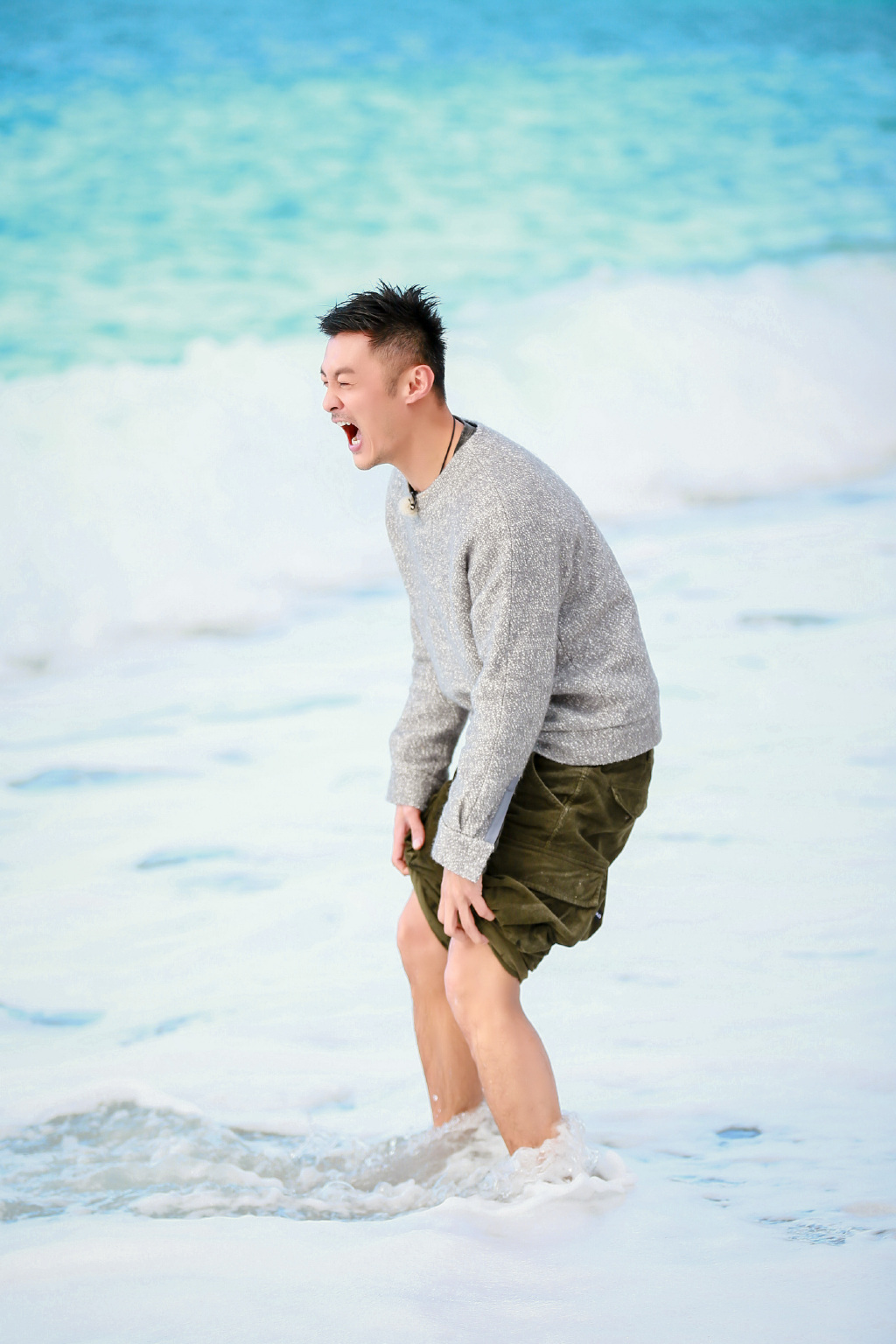余文乐土耳其海边帅气图片49