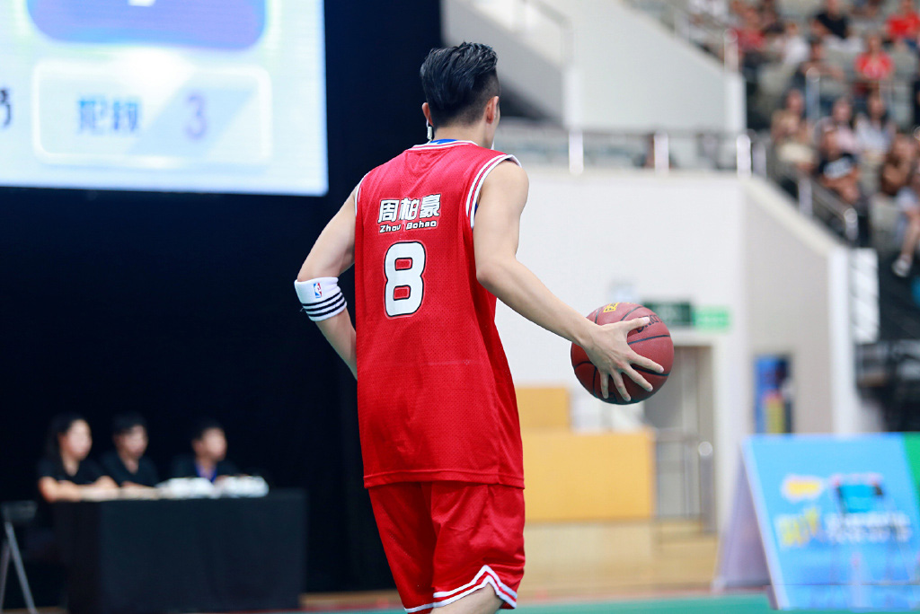 周柏豪打篮球运动帅气图片811