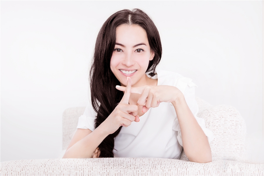 张柏芝素颜代言奶粉清新宣传照首曝光张柏芝图片67