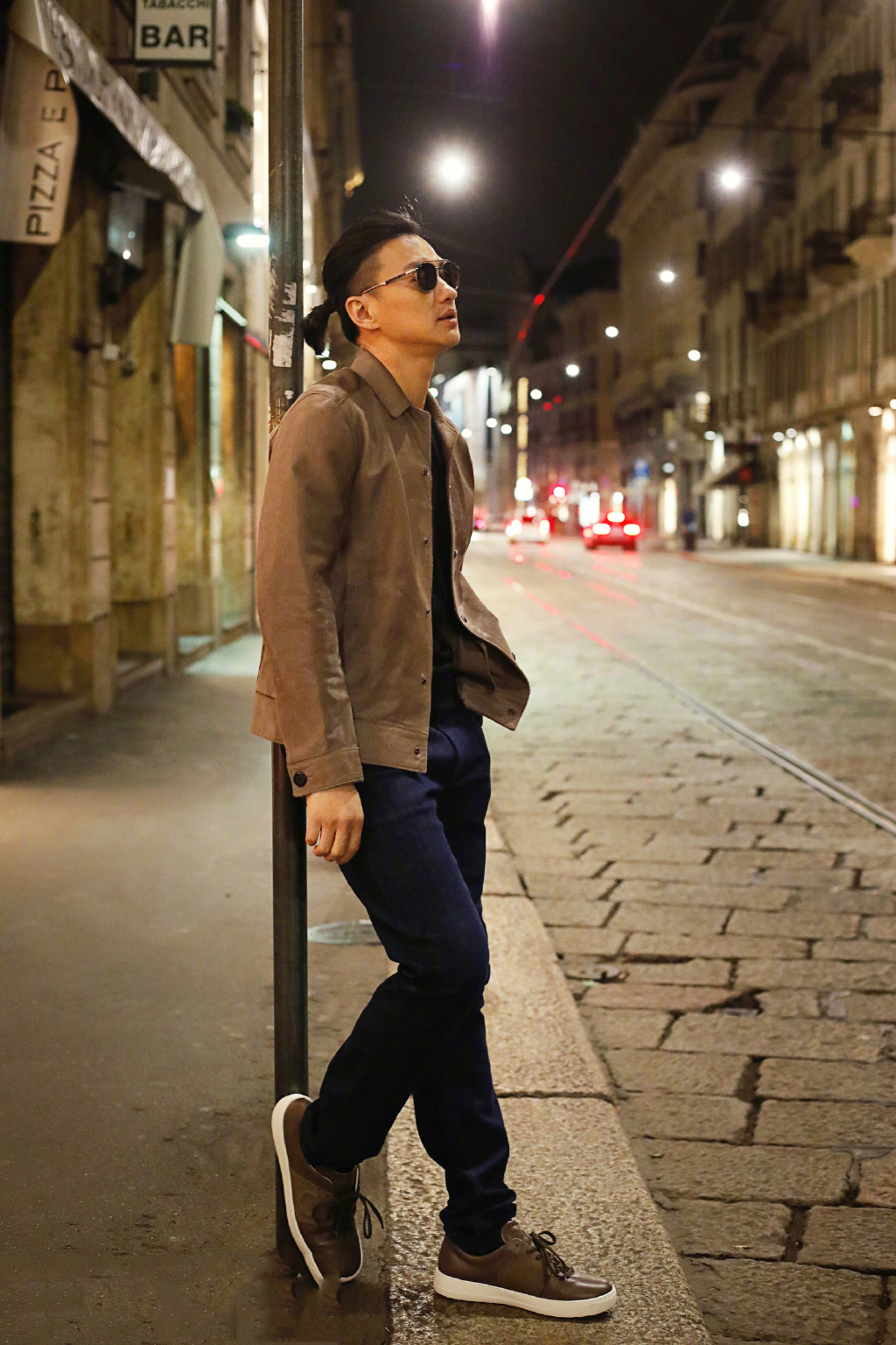 周一围米兰街头时尚街拍图片46