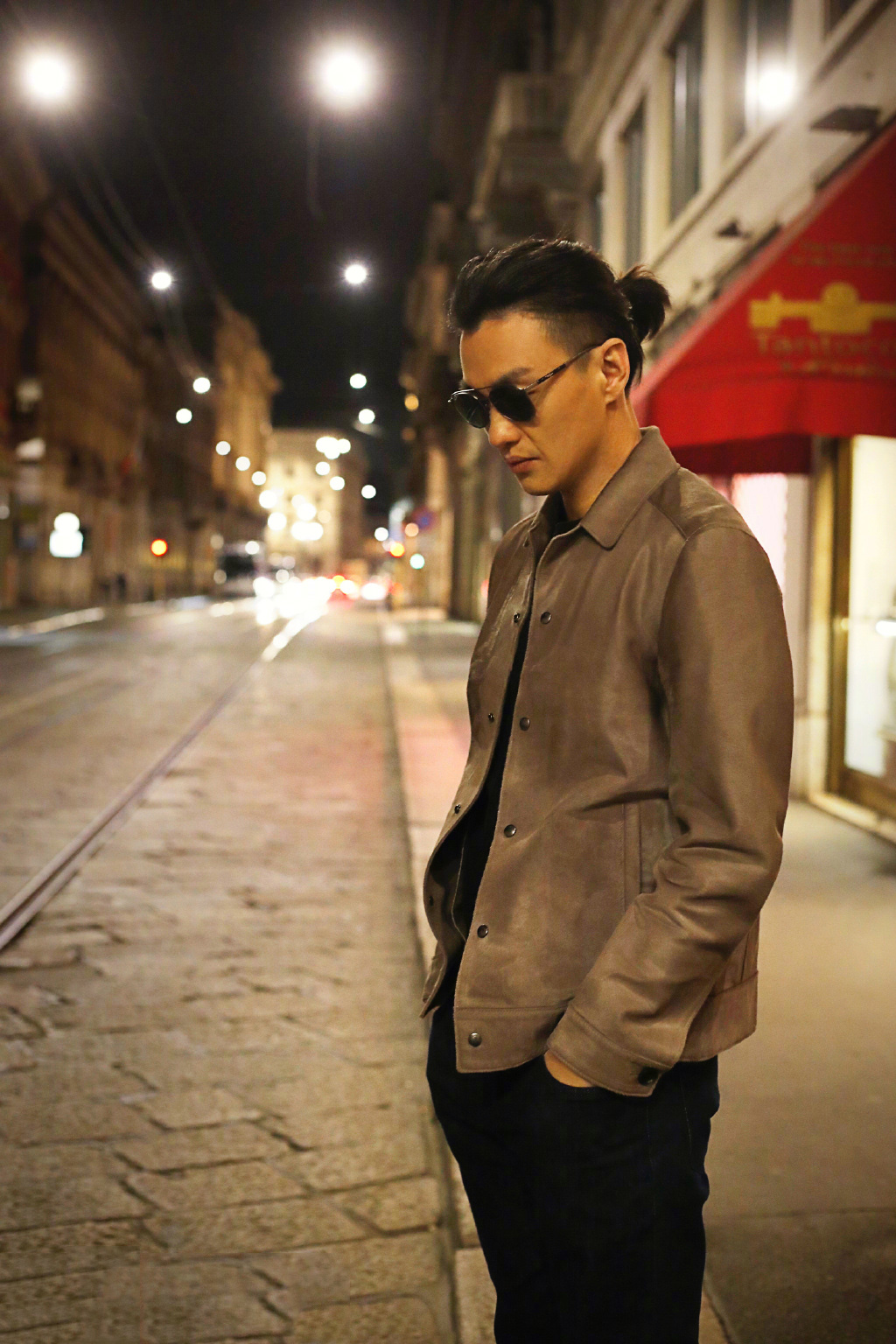 周一围米兰街头时尚街拍图片56