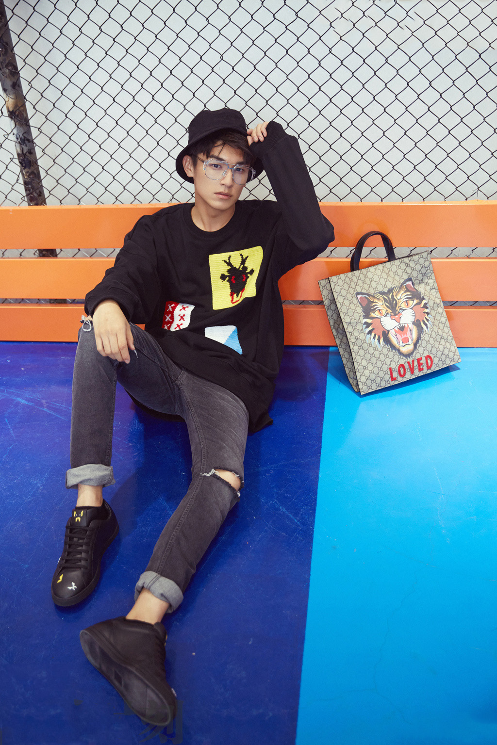 杨旭文运动时尚街拍图片36