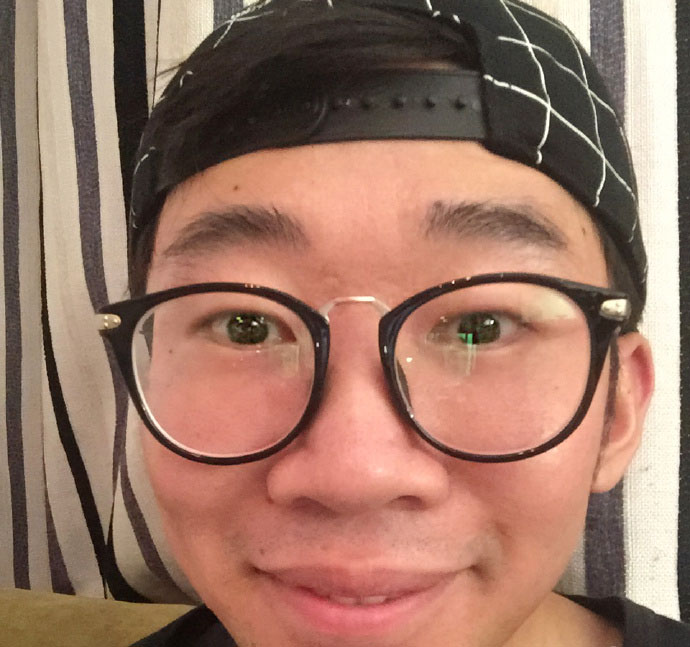 杨迪搞怪自拍图片56