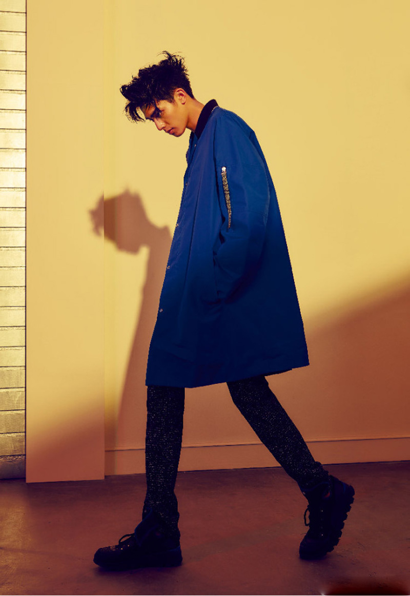 帅哥宋威龙蓝色系清爽写真图片27