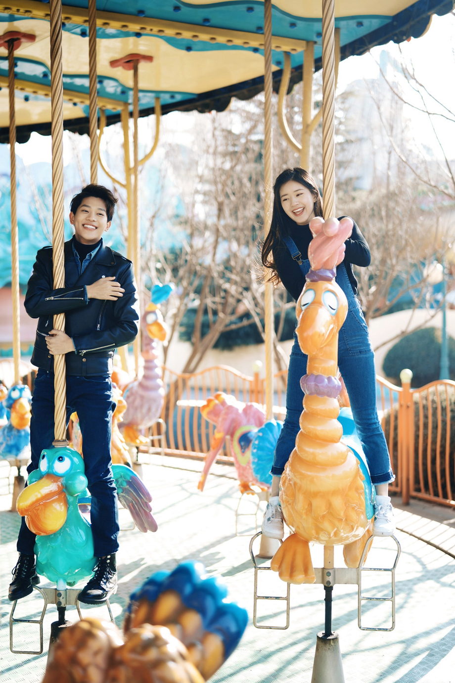 赵露思张炯敏演绎平面爱情故事写真图片39