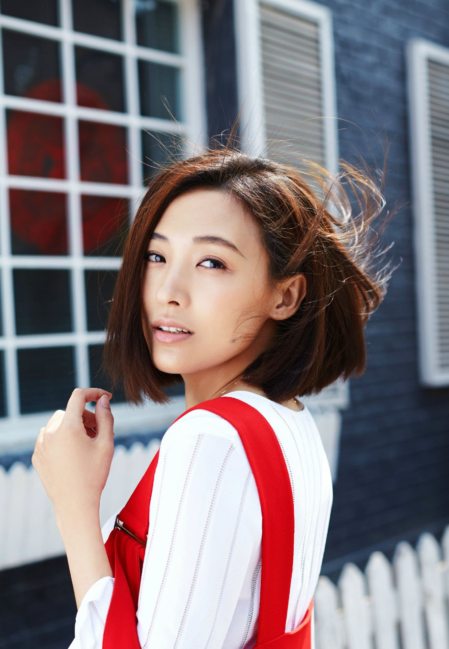 郑罗茜春季街拍图片36