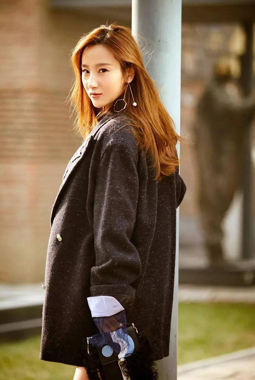 高洋干练风格西装时尚街拍高清图片58