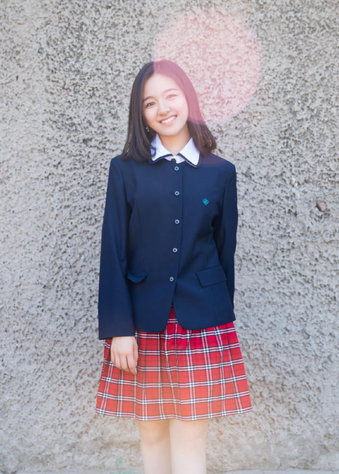 李兰迪毕业典礼甜美校服写真图片34