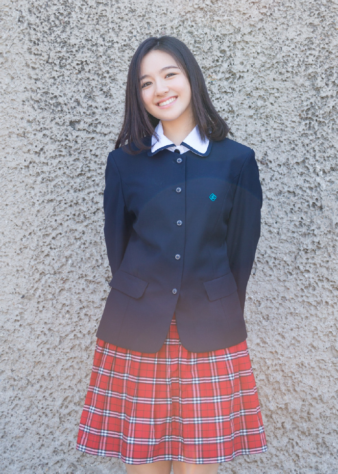 李兰迪毕业典礼甜美校服写真图片44