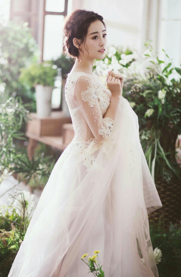祝绪丹唯美养眼婚纱写真高清图片78