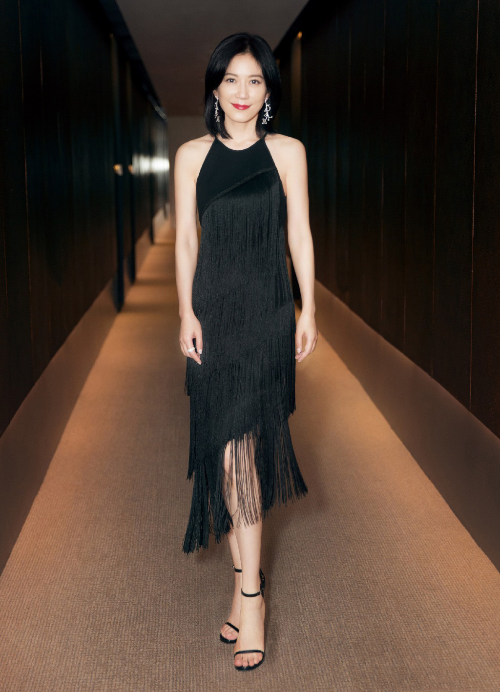 俞飞鸿流苏裙光彩照人写真图片78