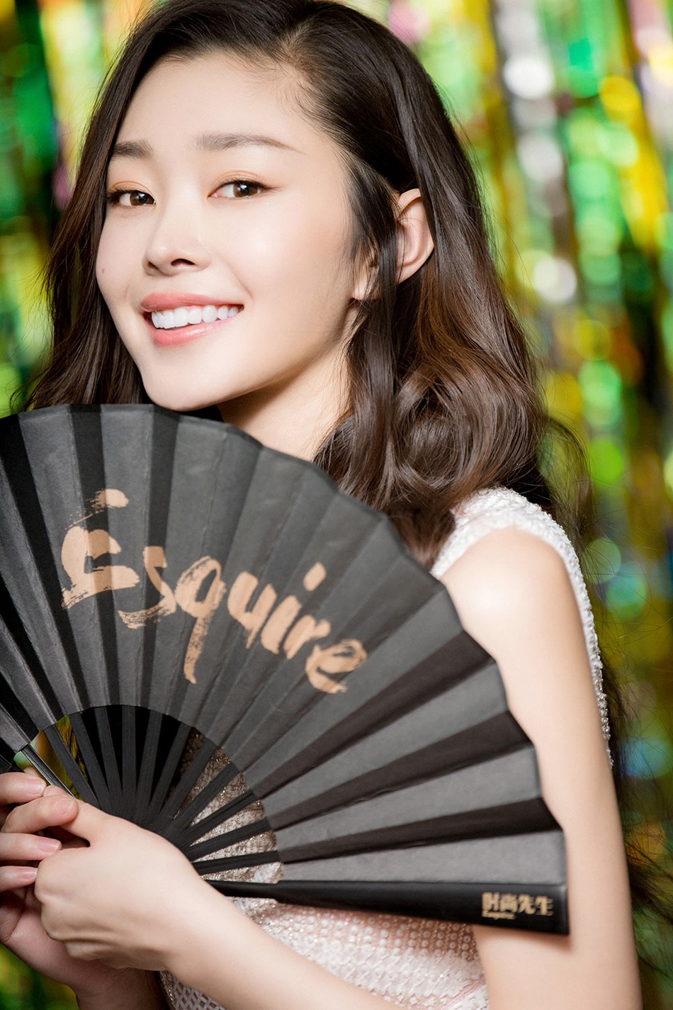 宋轶粉白长裙清爽别致活动写真图片212