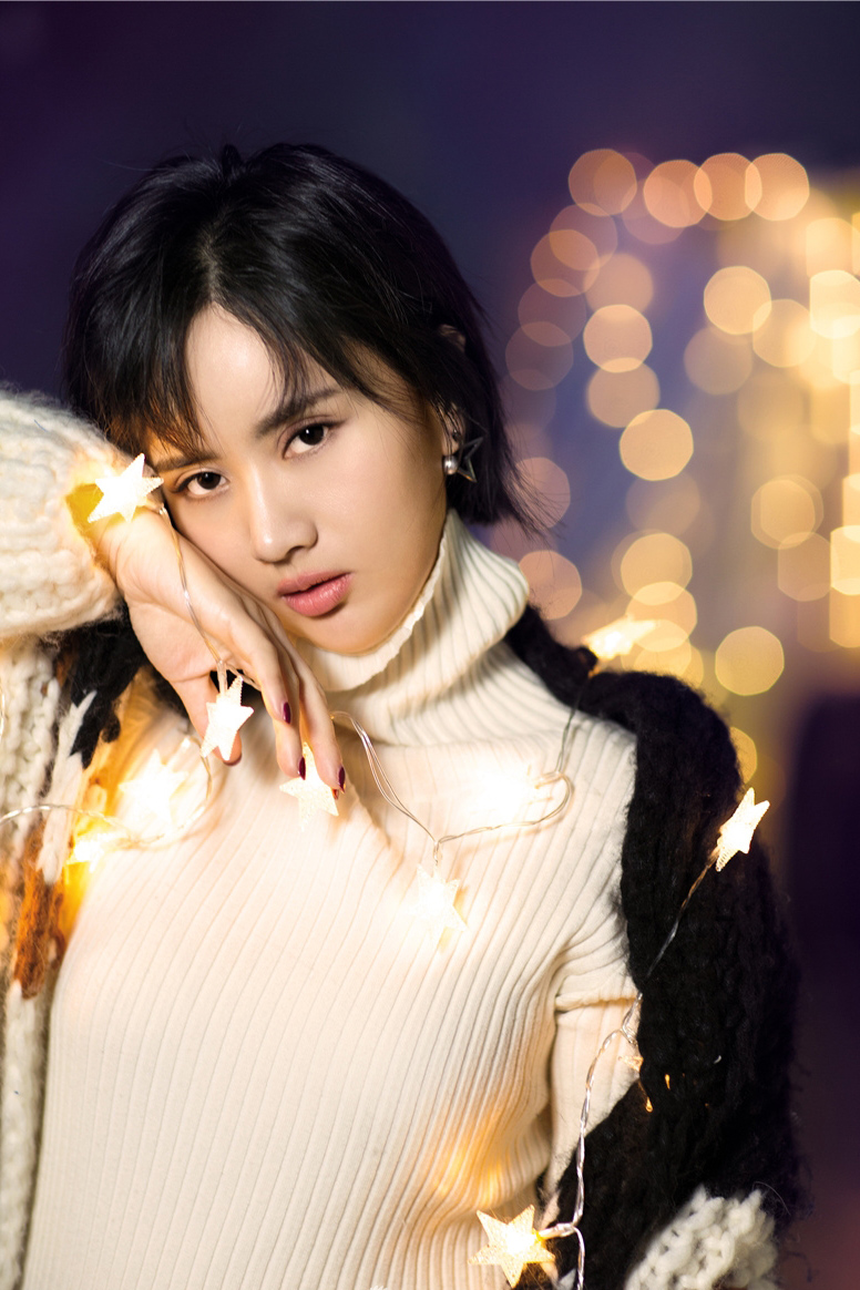 梁缘星空主题灵动写真图片36