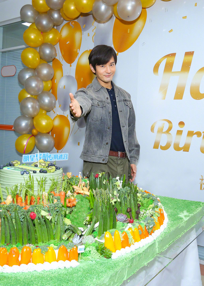 黄晓明生日会摄影写真图片34