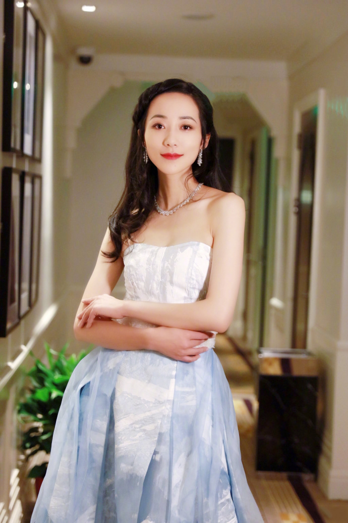 韩雪抹胸开衩长裙迷人性感图片110