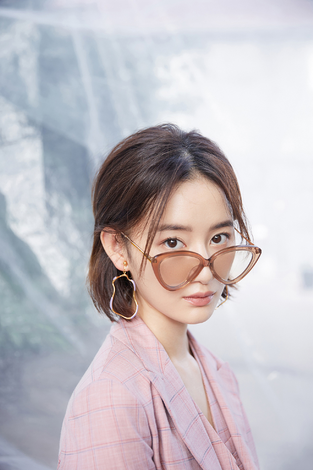 郭晓婷粉色清新俏皮写真图片23