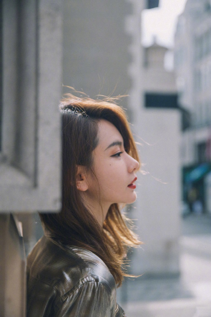 戚薇性感街拍写真图片39