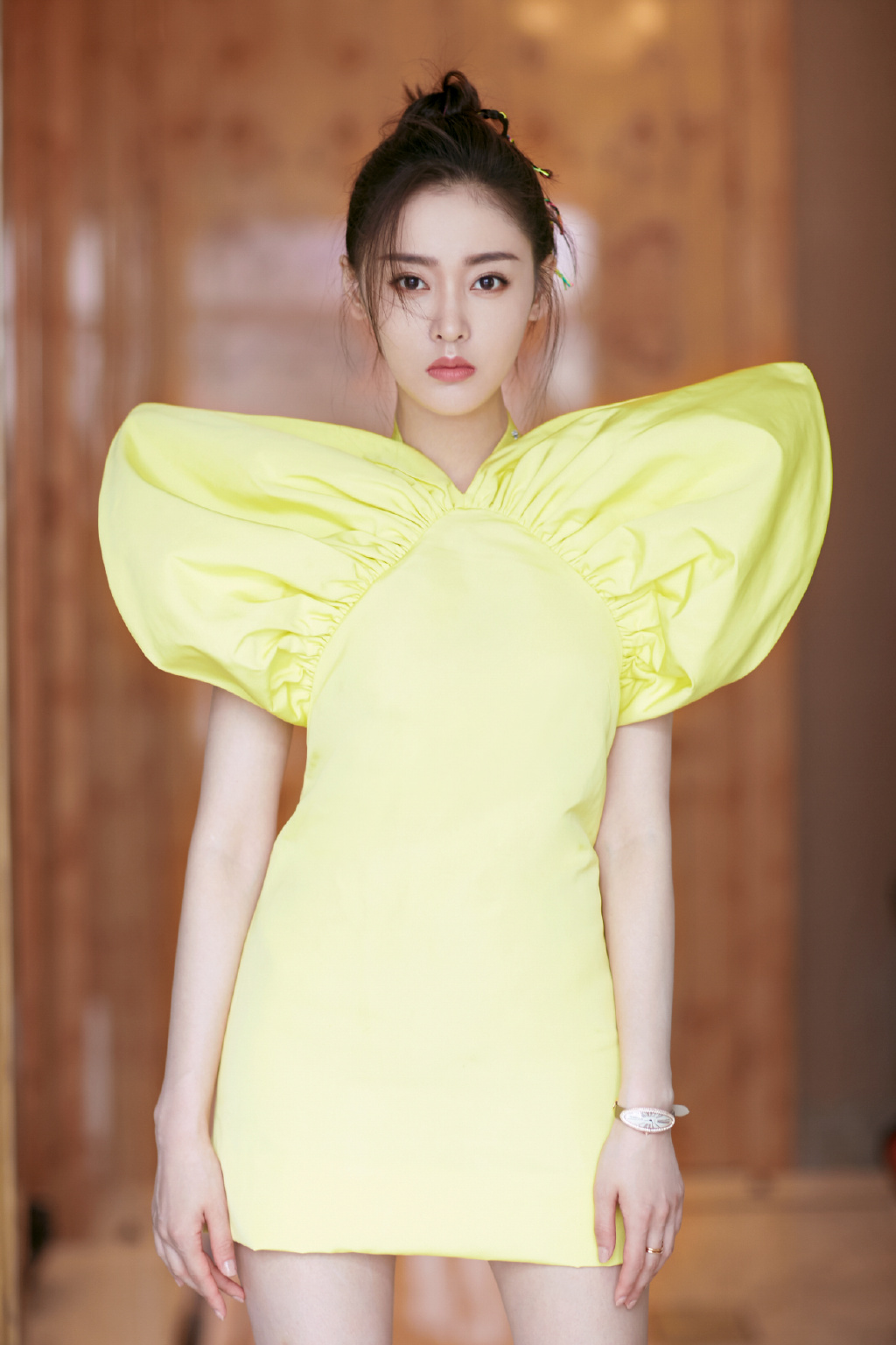 张天爱清新柠檬装图片24