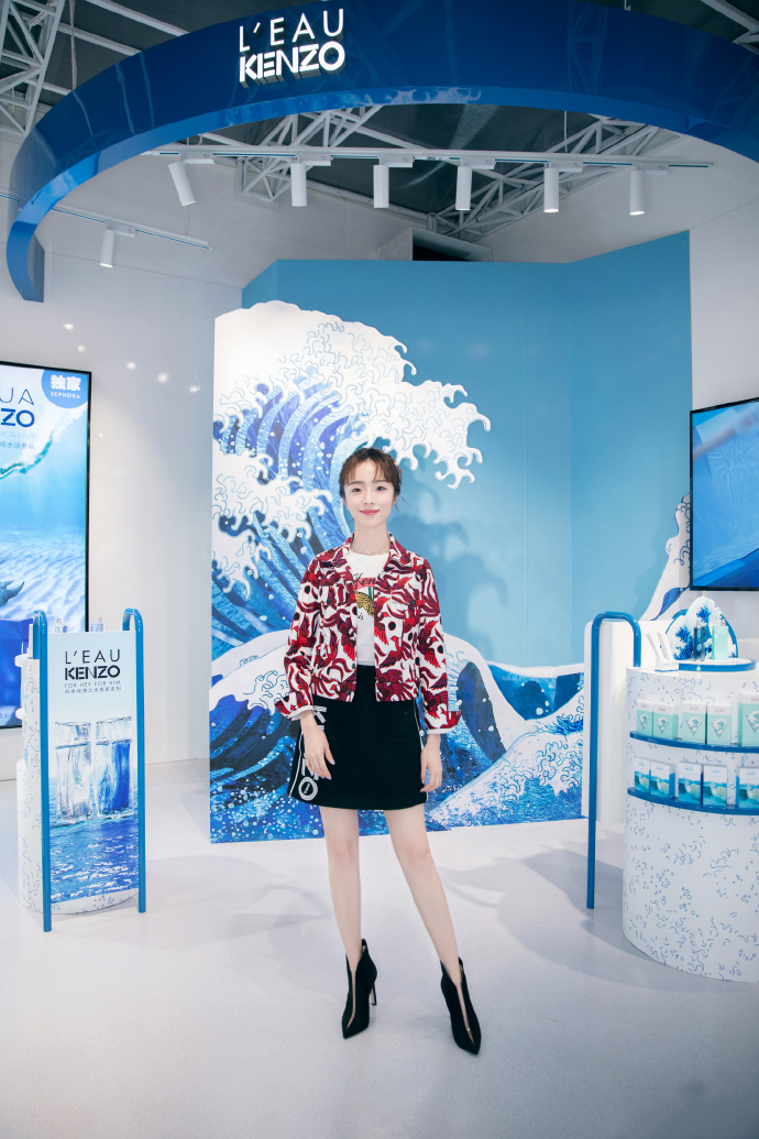 胡冰卿清爽俏皮品牌活动写真图片89