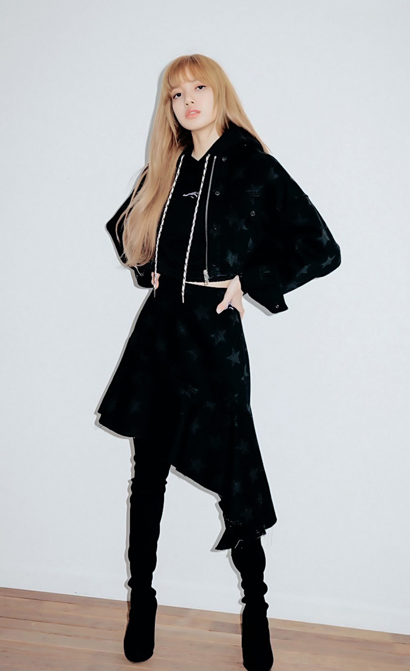 lisa时尚率性写真图片13