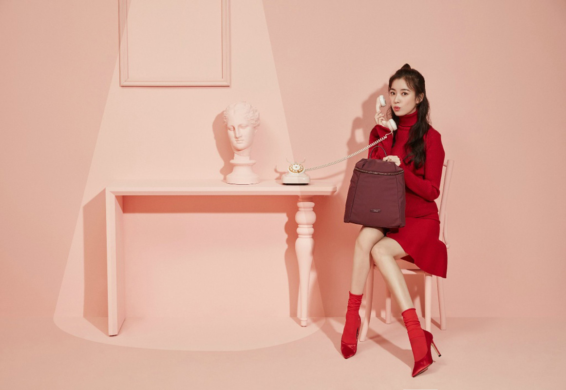 韩孝周时尚甜美代言写真图片39