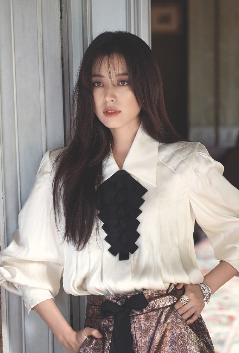 韩孝周成熟魅力杂志封面写真图片611