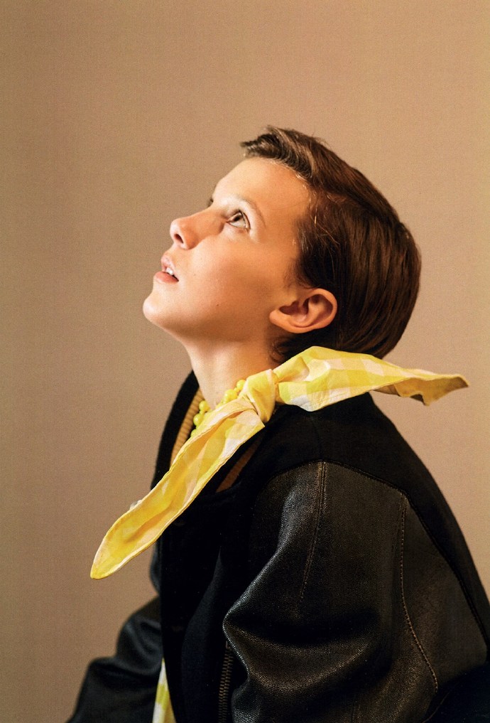 小11米莉博比布朗短发有型写真图片79