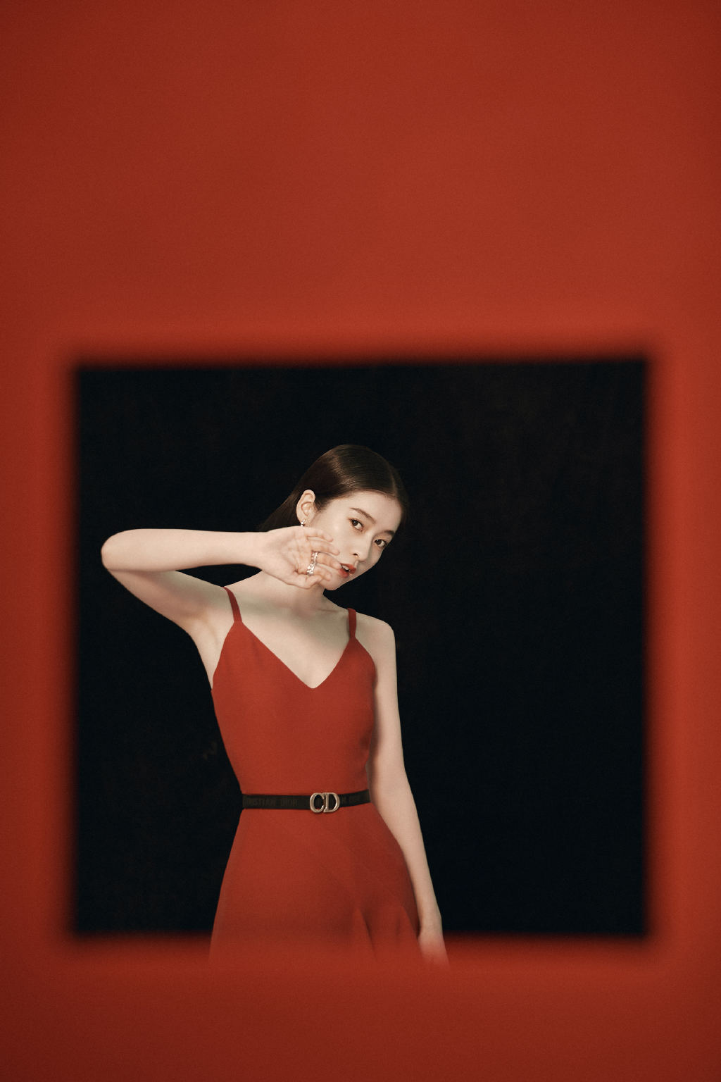 张雪迎红裙性感写真图片27