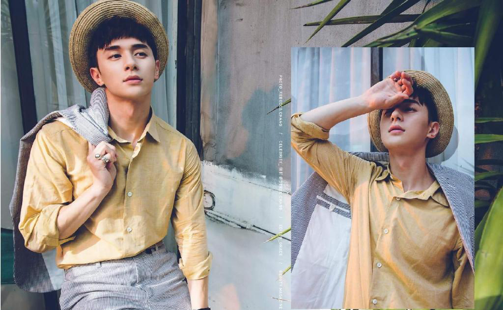 张轩睿时尚写真图片,分享一组张轩睿图片给大家,图中的明星图片壁纸会