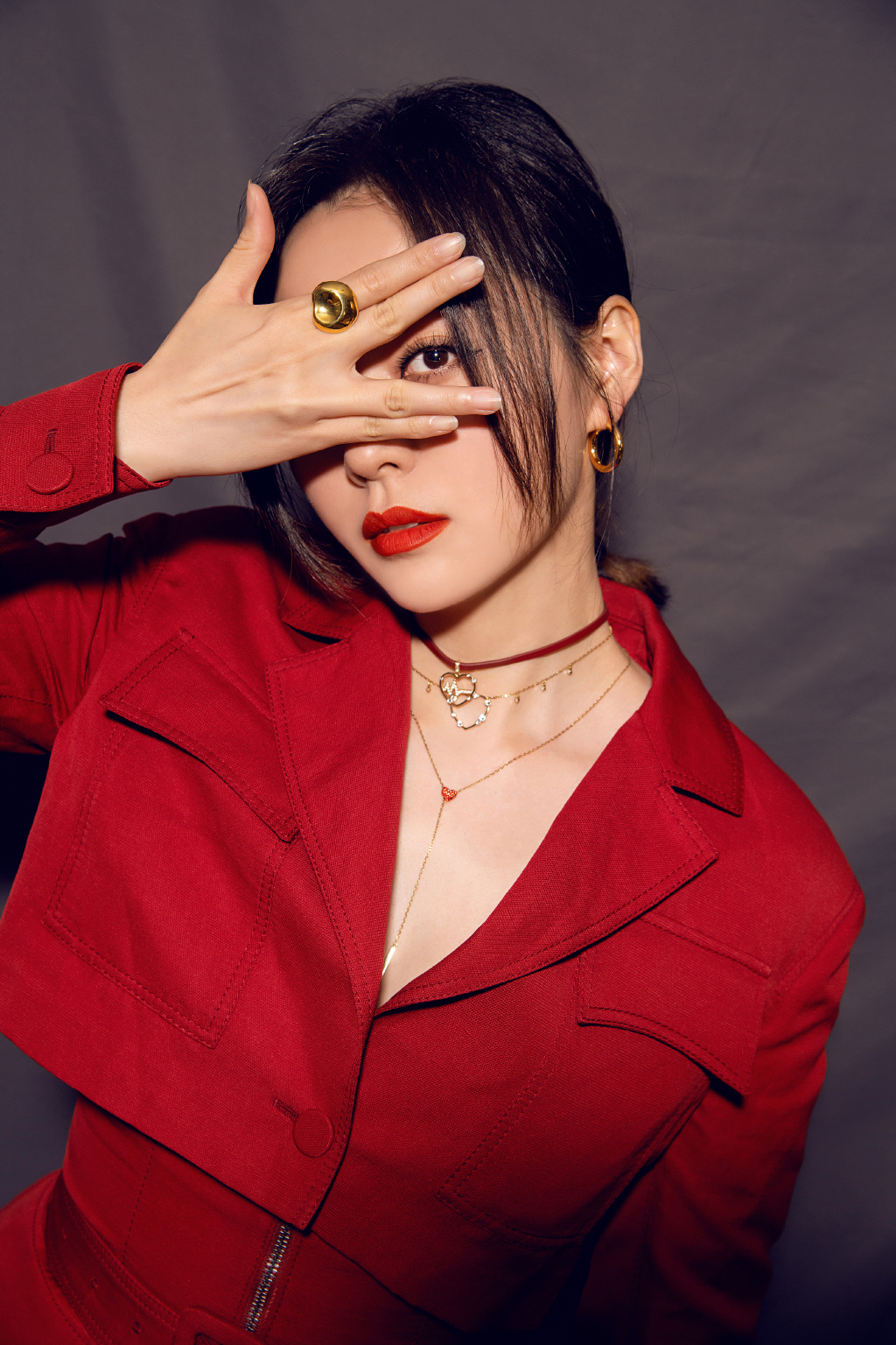 张靓颖性感美艳写真图片34