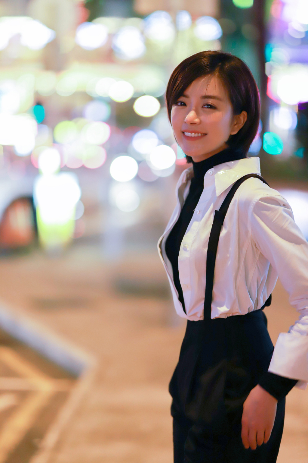 种丹妮短发清爽干练写真图片33