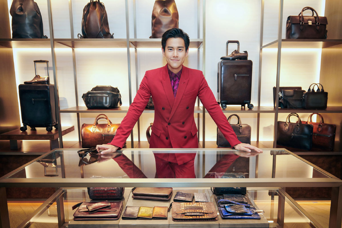 彭于晏红色西装活动照图片46