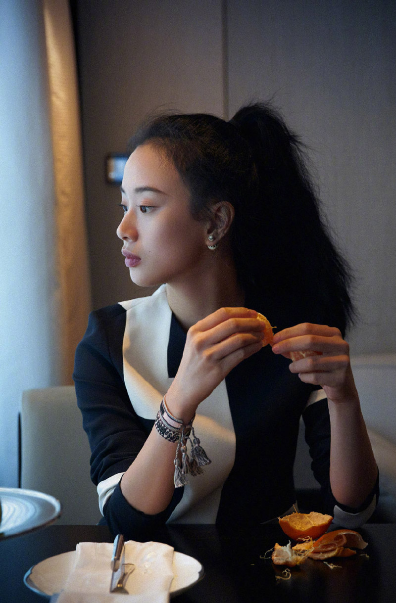 李梦优雅知性活动照图片88