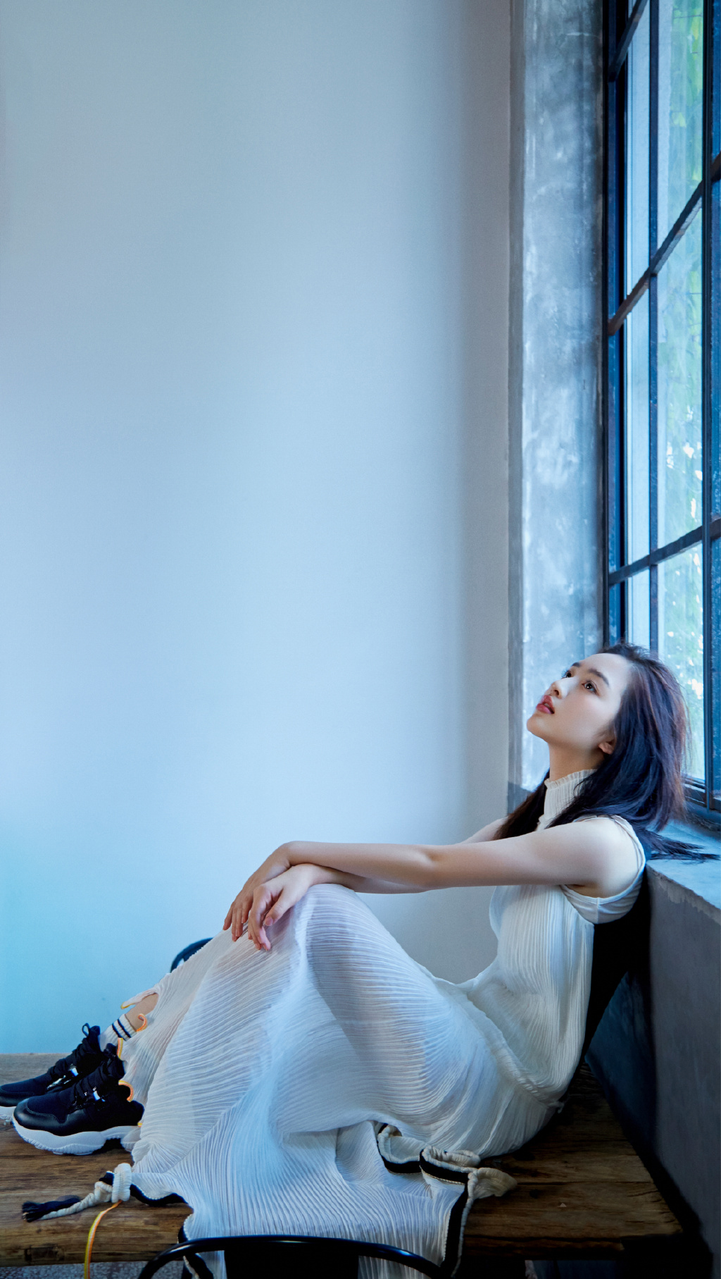 邓恩熙纯白优雅写真图片66