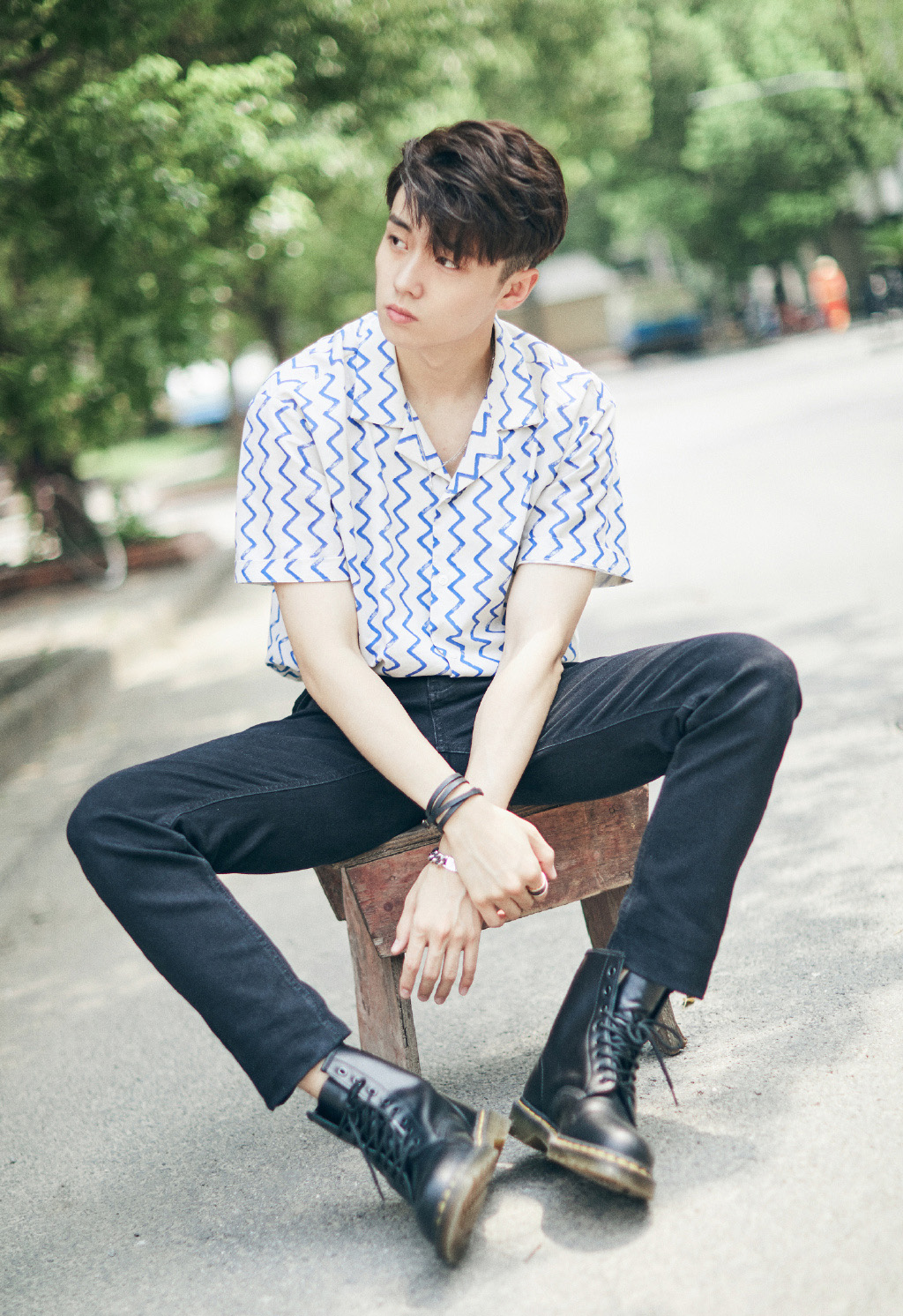 翟子路帅气写真图片16