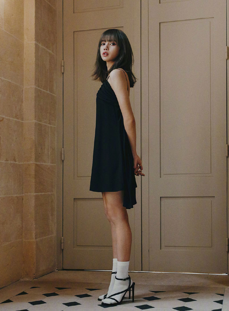 lisa性感魅力黑白写真图片78