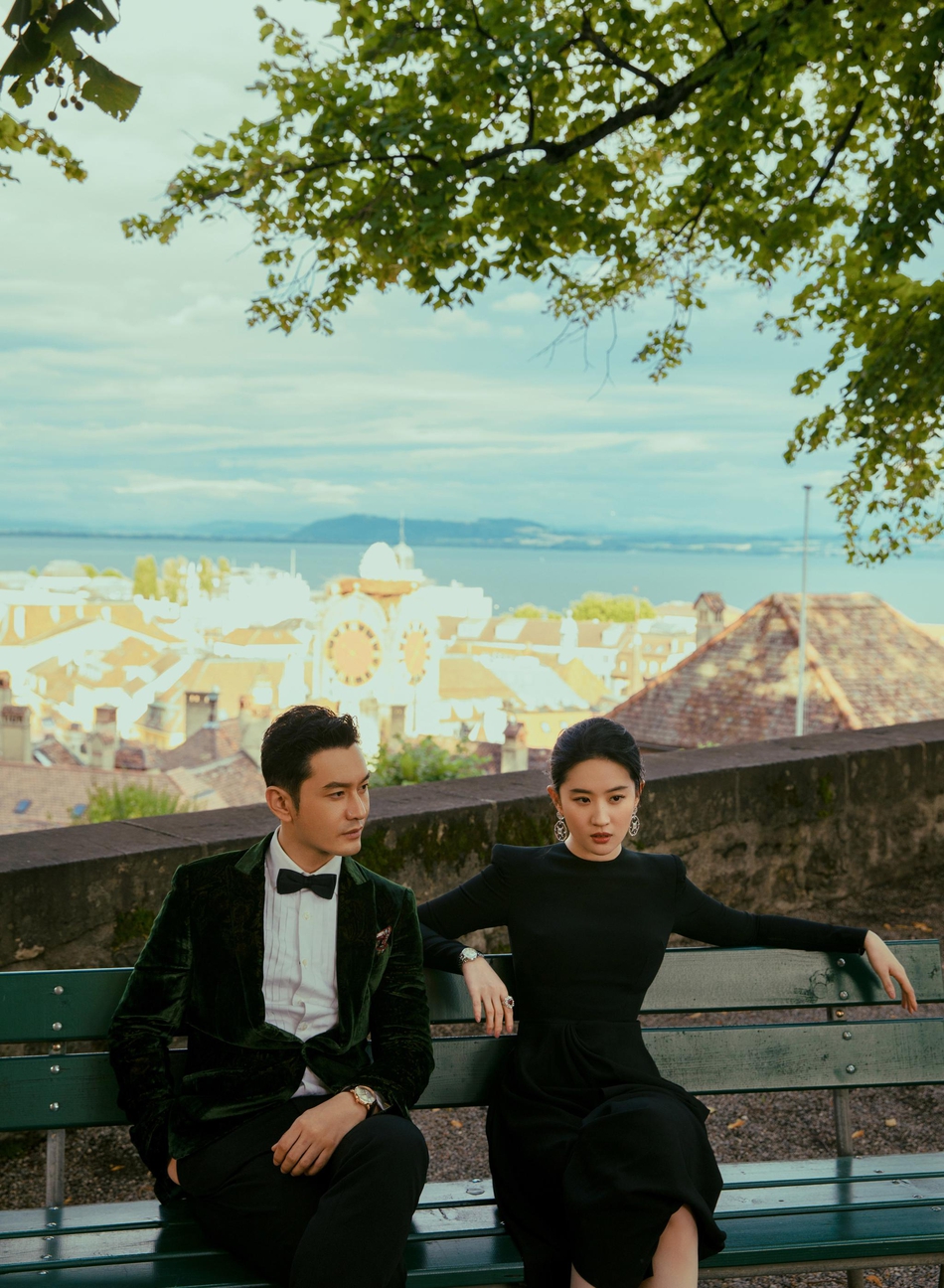 黄晓明刘亦菲时尚写真图片27