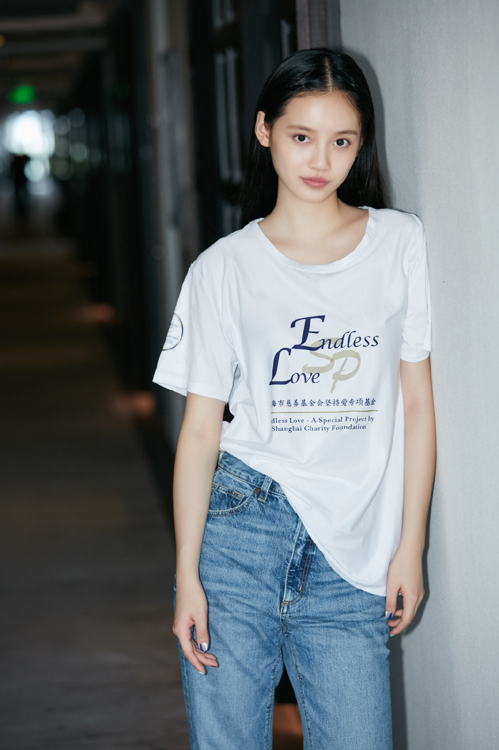 孙伊涵白衫俏皮活动图片66