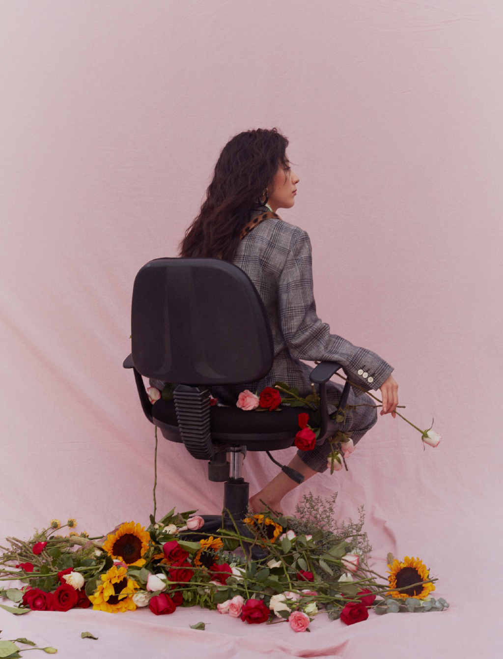 朱颜曼滋甜美性感杂志写真图片19