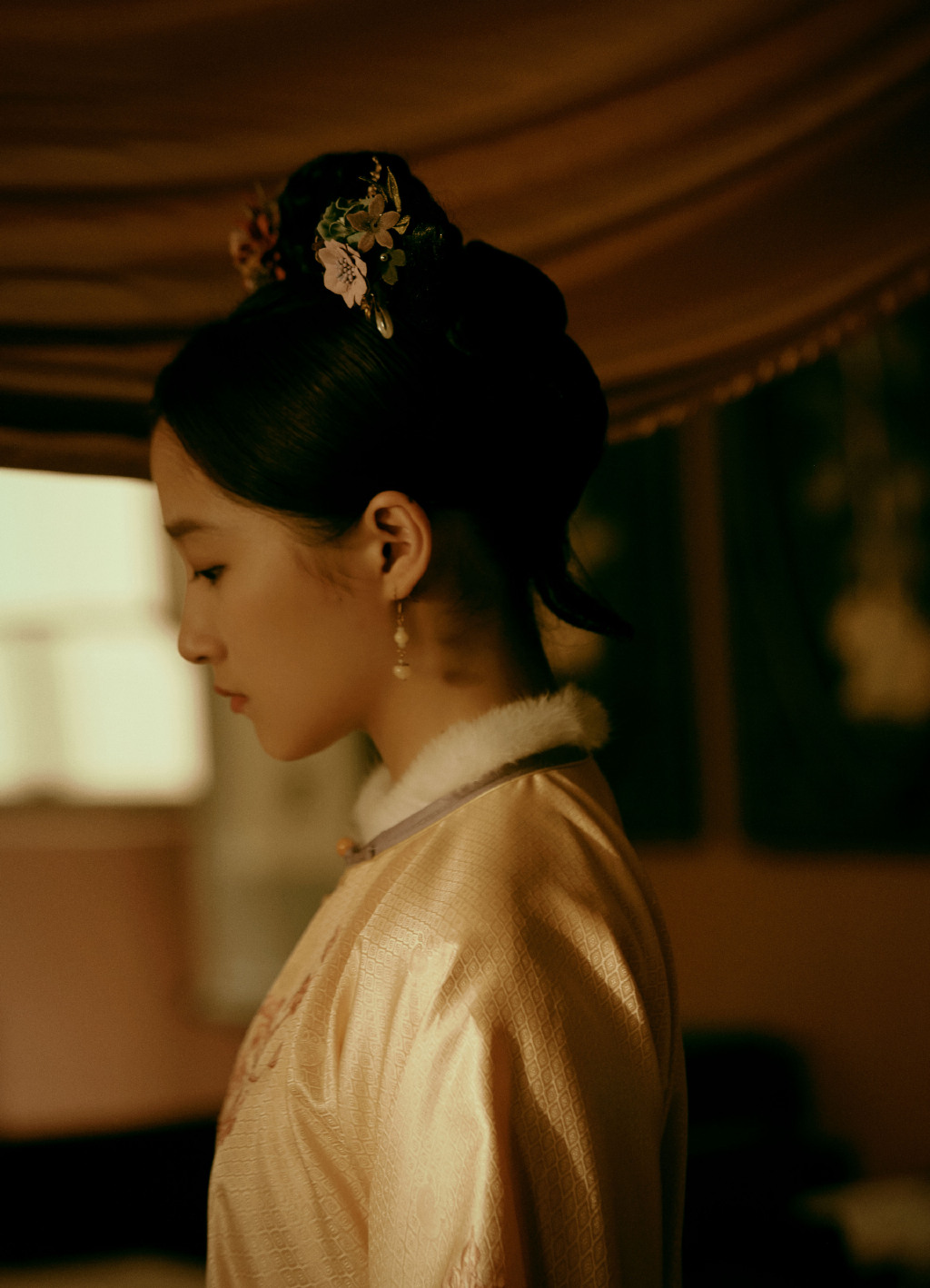 关晓彤遇见天坛唯美古装图片36