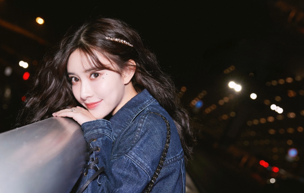 孟子义清新元气街拍图片,孟子义图片-第3图