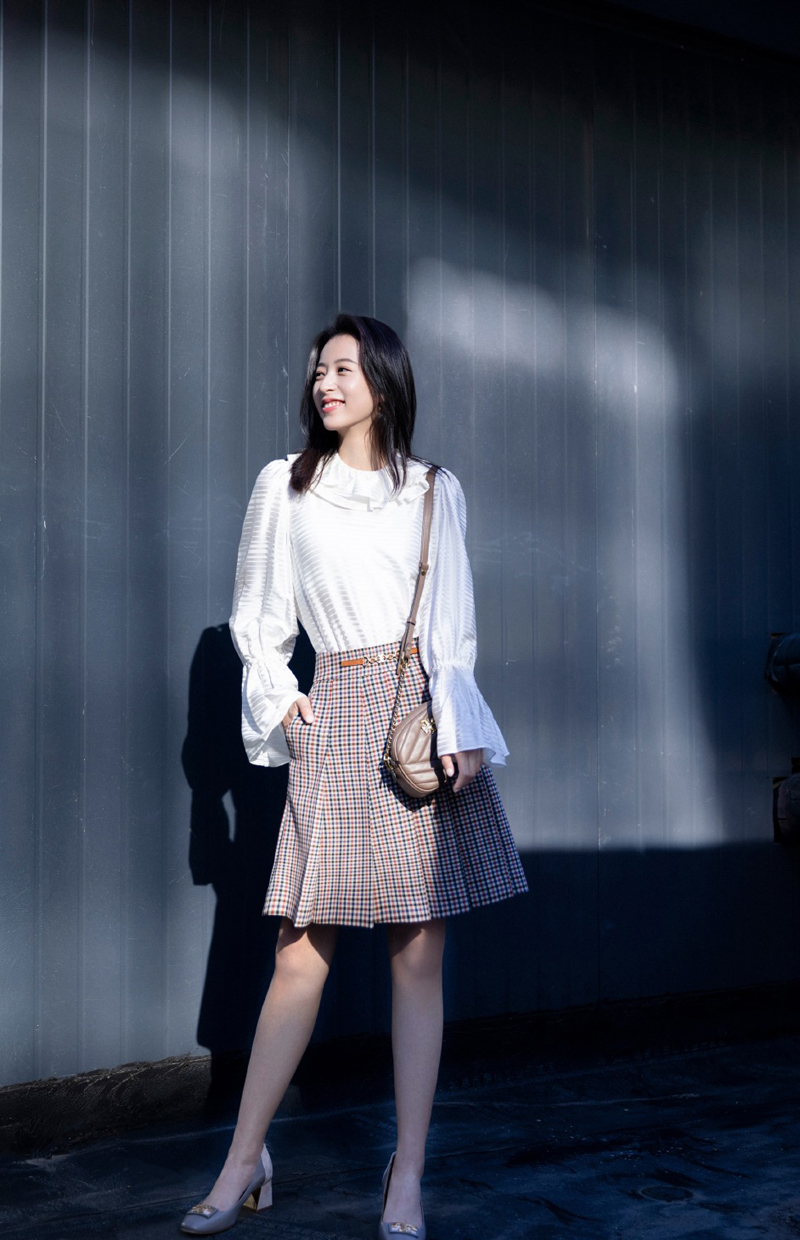 周雨彤清新迷人秋日写真图片55