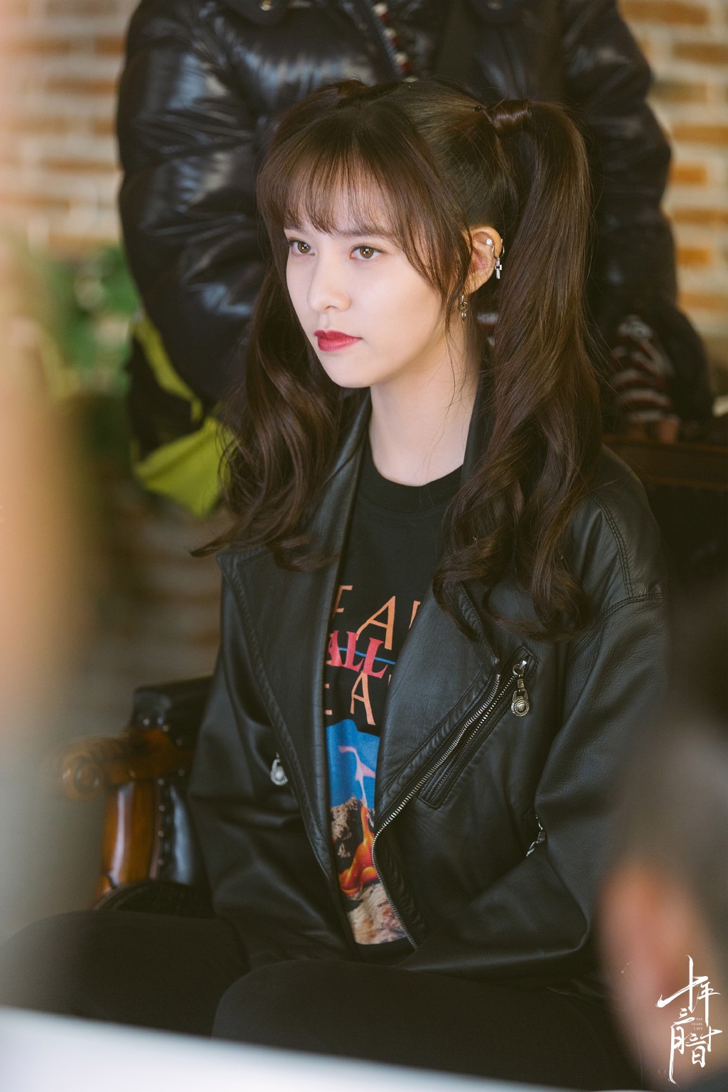 宋妍霏十年三月三十日双马尾剧照图片36