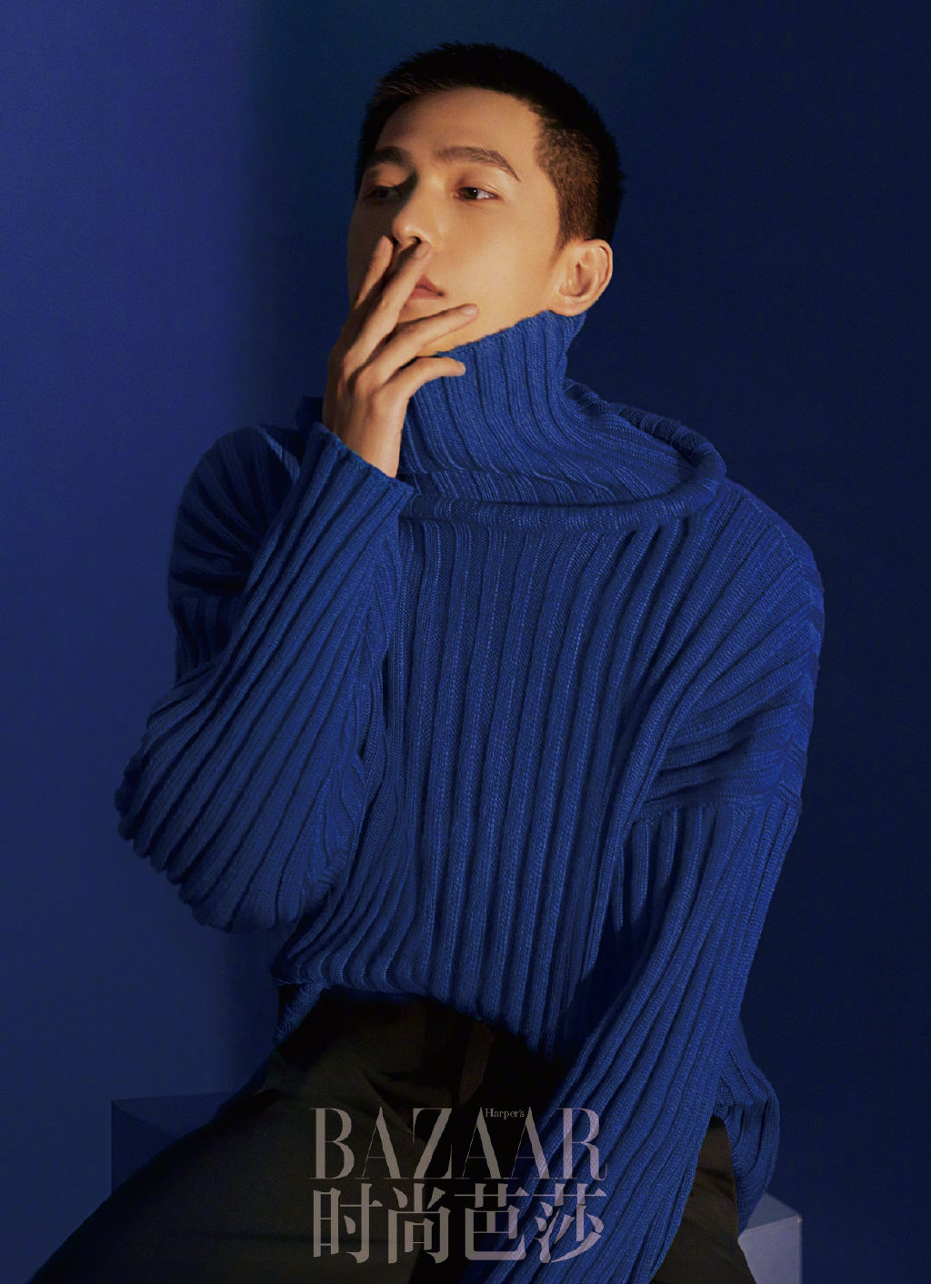 杨洋时尚芭莎帅气杂志写真图片19